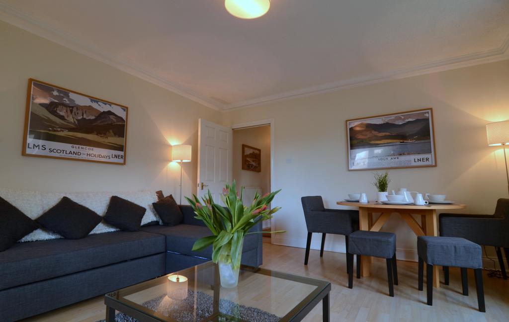 Ferienwohnung Powderhall Riverside Edinburgh Zimmer foto